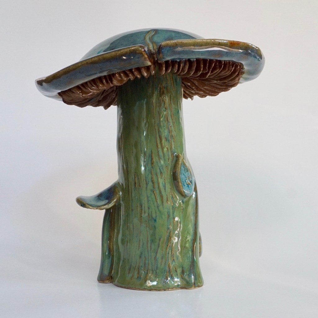 Ceramic Glazed Mushroom #17