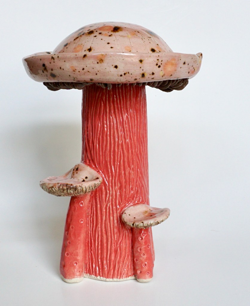 Ceramic Glazed Mushroom #21