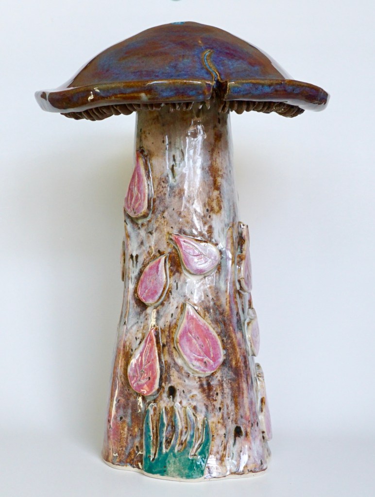 Ceramic Glazed Mushroom #23