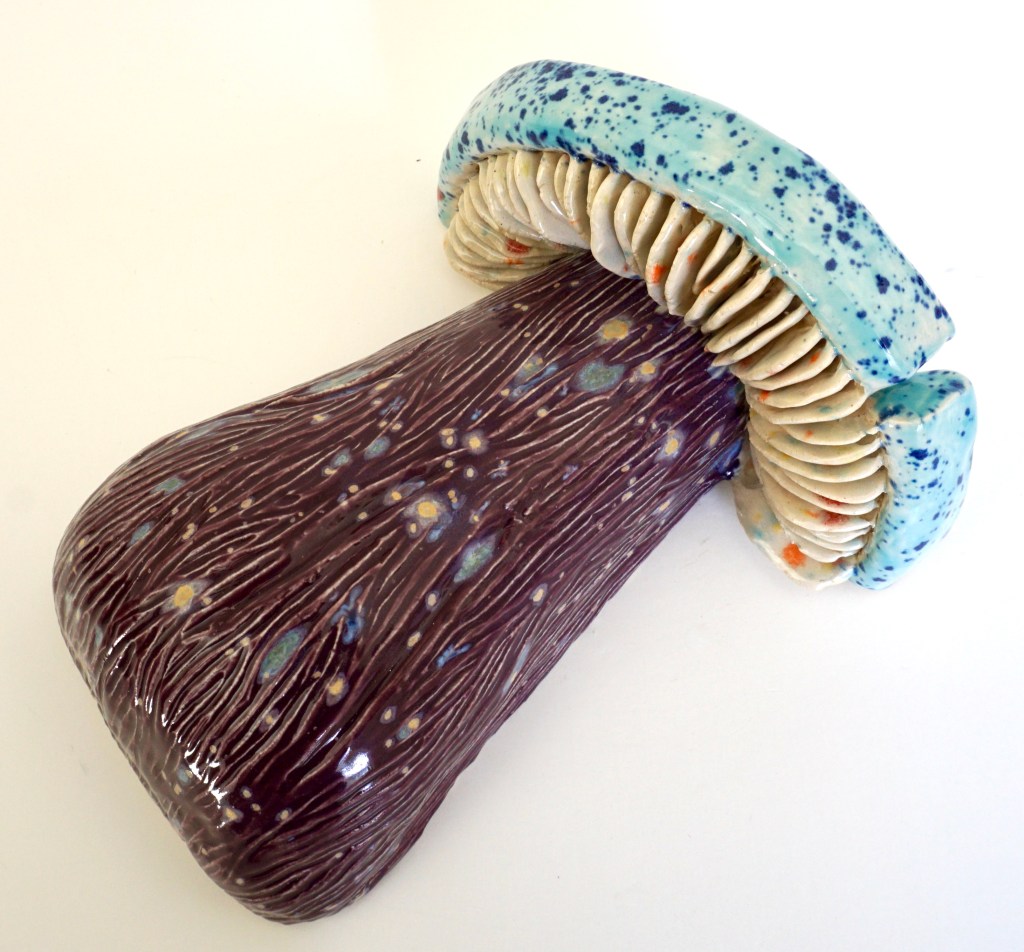 Ceramic Wall Mushroom #3