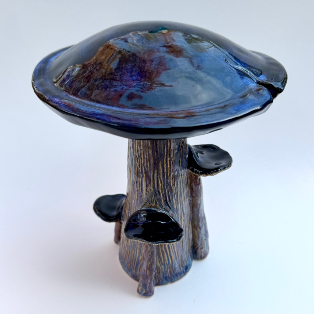 Ceramic Glazed Mushroom #24