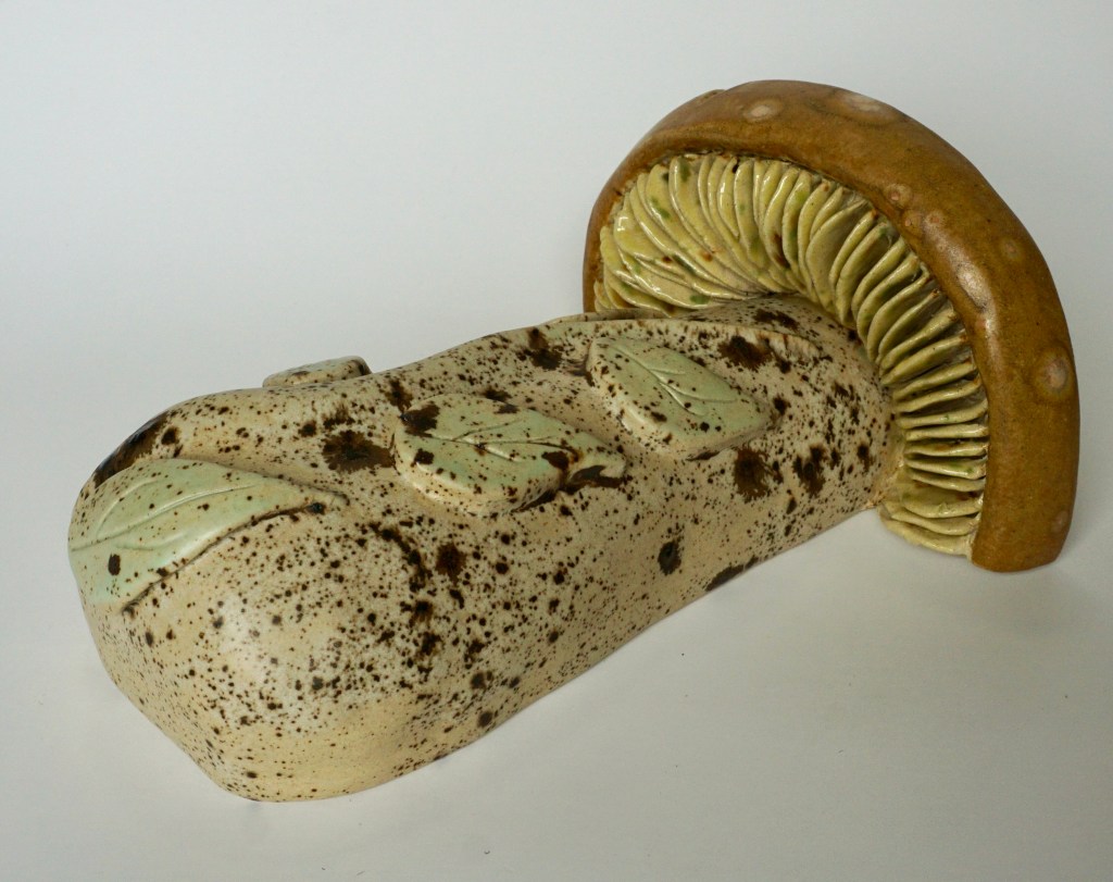 Ceramic Wall Mushroom #5