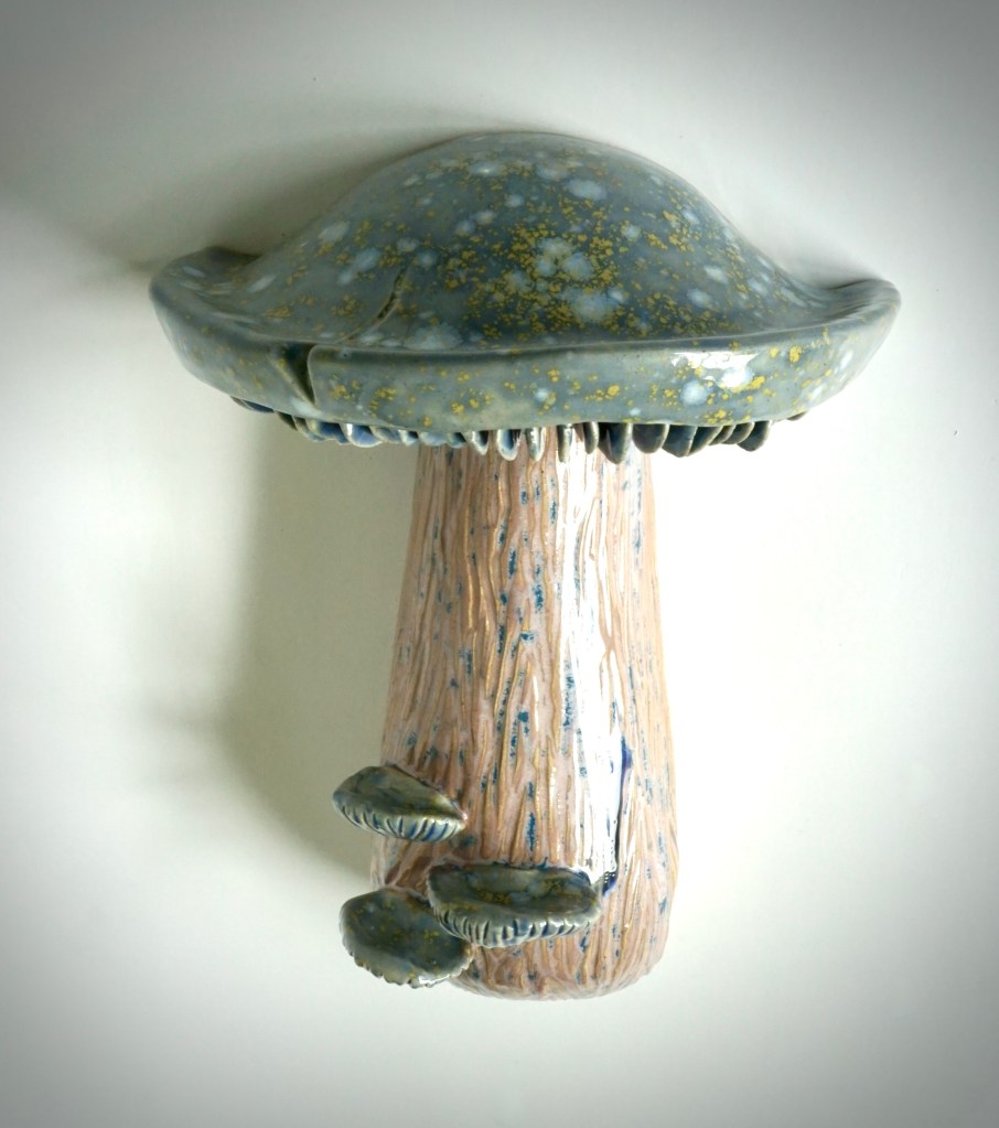 Glazed Wall Mushroom #15