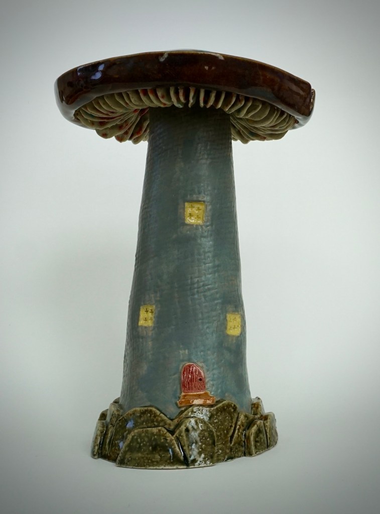 Ceramic Lighthouse Mushroom LH # 7