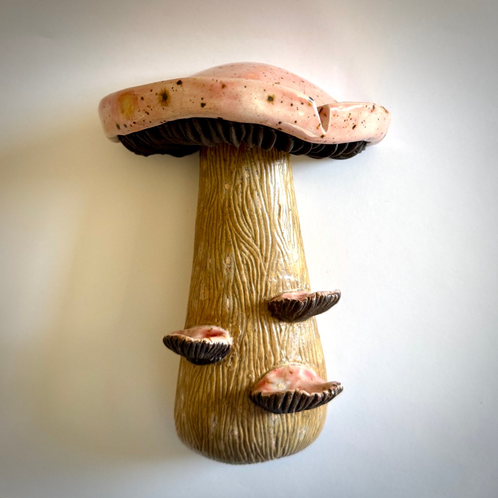 CERAMIC WALL MUSHROOM # 23