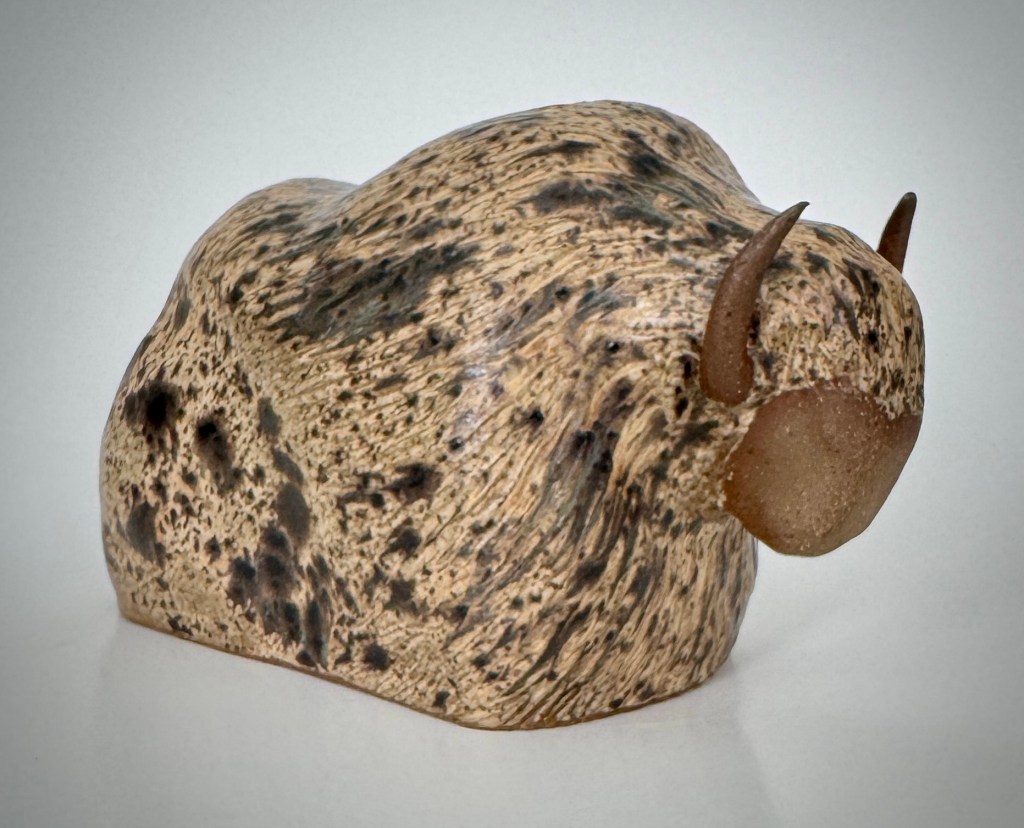 Ceramic Bison # 2