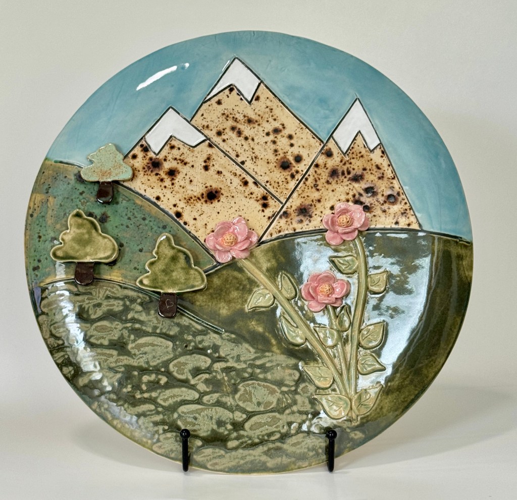 Ceramic Wall Plaque # 10